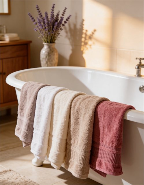 AMERTEX velour bath towel