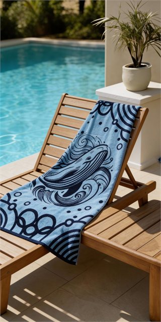 Velour Beach towels